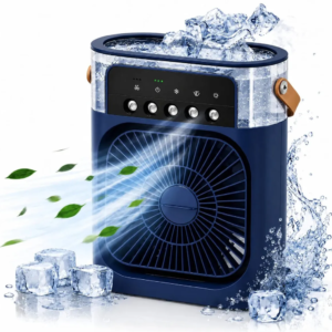 Mini Aire Evaporativo Portatil Luces led