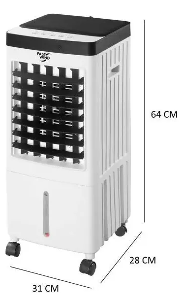 Aire Evaporativo Cooler 12 L 3 Velocidades - Imagen 4