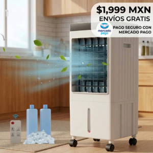 Acondicionados Portátil Con Caja Hielo Y Control Remoto 10 litros