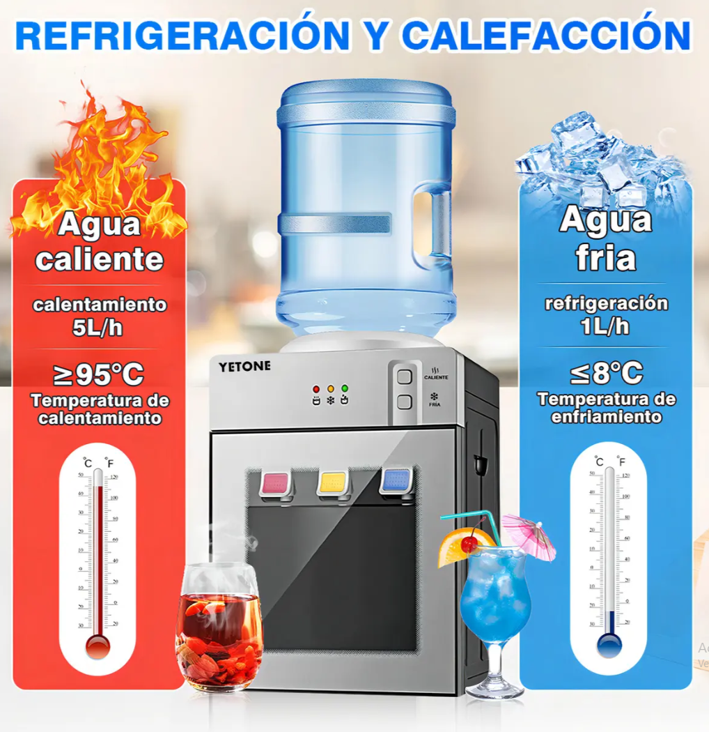Dispensador Agua Fria y Caliente Electrico - Imagen 2