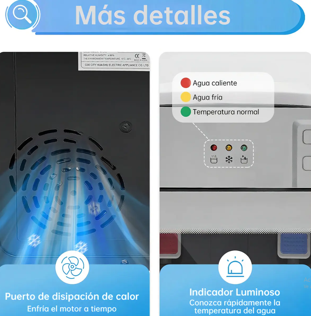 Dispensador Agua Fria y Caliente Electrico - Imagen 4