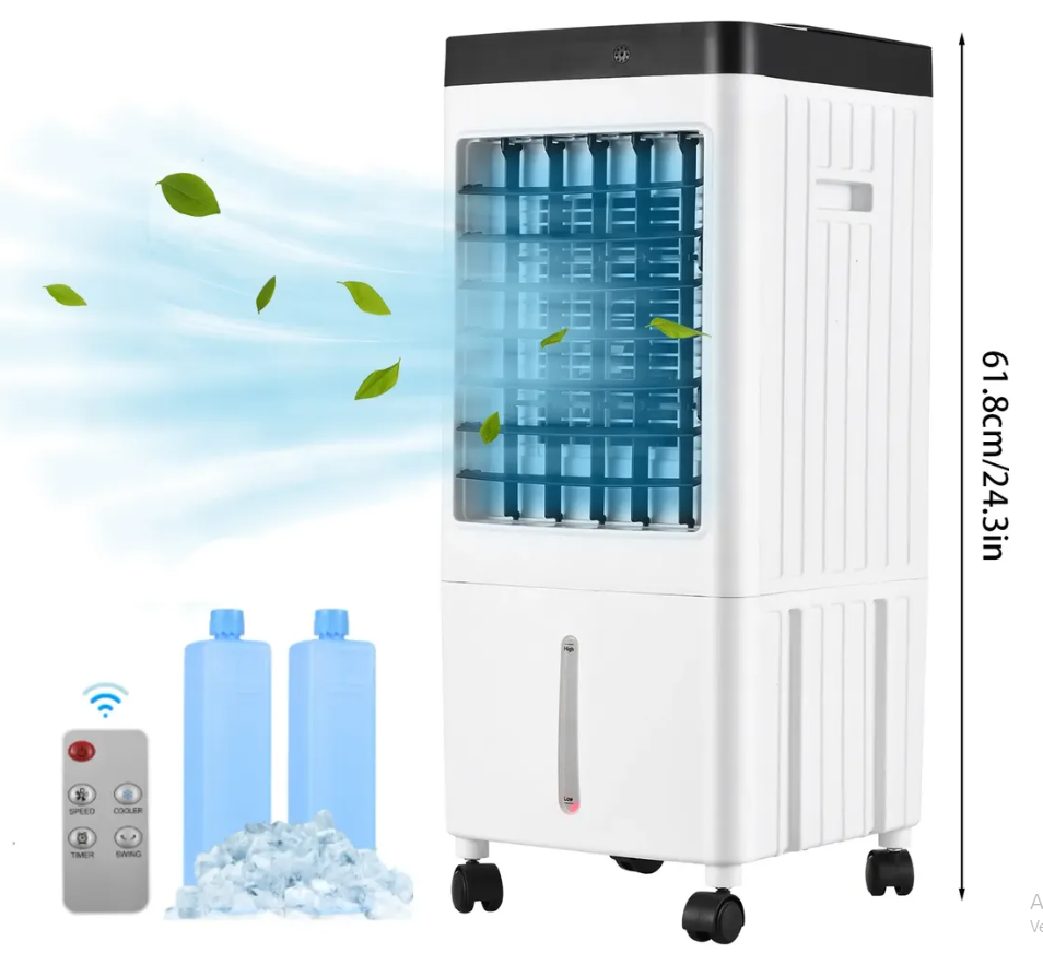 Acondicionados Portátil Con Caja Hielo Y Control Remoto 10 litros - Imagen 3